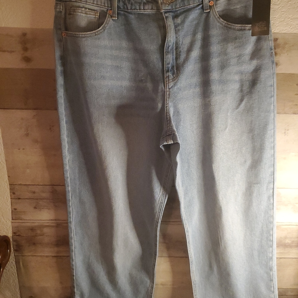 NWT Wild Fable Women's Plus size High Rise straigh